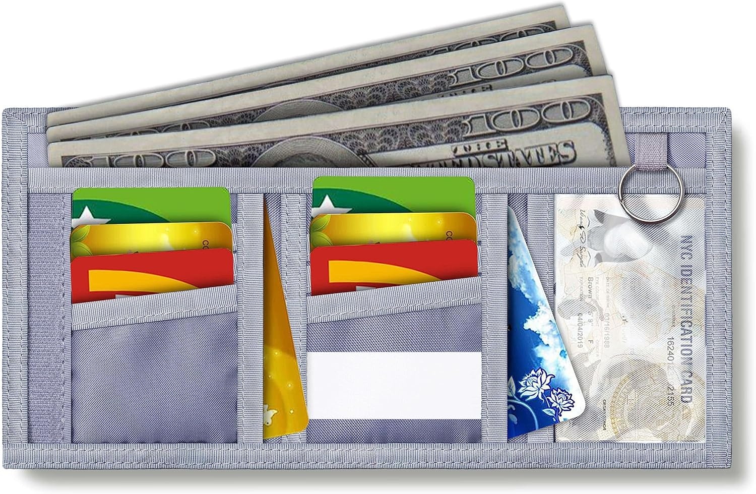 image:imageARTISTS DREAM Kids Sport Ball Wallet with Zippered Coin Pocket and Card Holders Trifold Boys Wallet Ages 68 Perfect