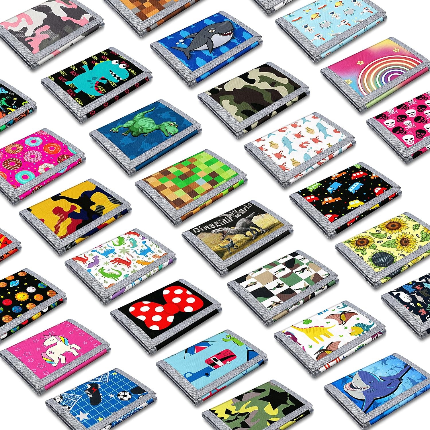 image:imageARTISTS DREAM Kids Wallet for Boys amp Girls Ages 46 Toddler Wallet With Zippered Coin Pocket and 8 Card Holders Childrens Birthday Gift Horse