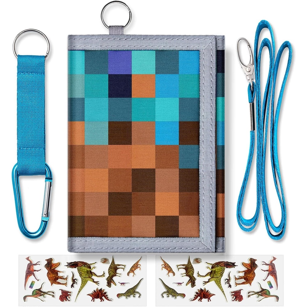 image:imageARTISTS DREAM Kids Trifold Wallet With Coin Pocket Novelty Wallet for Childrens Gifts Ages 418