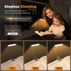 ARTIST’S DREAM Book Light for Reading at Night with 14 LEDs, 3 Eye-Caring Color Temperatures, Featuring Long Runtime and Lightweight Design – The Flexible Clip-On Book Light Designed for Book Lovers(Black)