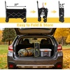 Foldable Collapsible Wagons Carts with Wheels — Folding Utility Wagon Cart | Collapsible Wagon Portable & Easy to Store for Groceries,Apartment Moving,Sports,Garden, Yard Work,Shopping;Graphite(Graphite)