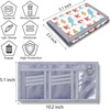 Kids Trifold Wallet – Ages 4-18, With Coin Pocket & 8 Card Holders, Perfect for Boys & Girls, Ideal for Birthdays & New Year Gifts (Fish Crab Design)