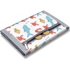 Kids Trifold Wallet – Ages 4-18, With Coin Pocket & 8 Card Holders, Perfect for Boys & Girls, Ideal for Birthdays & New Year Gifts (Fish Crab Design)