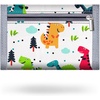 Kids Wallet for Boys Girls – Kids Trifold Wallet Ages 5-7,Toddler Wallet for Boys,Boys Wallet With Zippered Coin Pocket and 8 Card Holders,Wallet for Childrens Birthday Christmas Gifts (Dino)