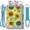 ARTIST’S DREAM Kids Wallet for Boys Girls Teen Kids Trifold Wallet Ages 4-18,Wallets for Teen Girls with Coin Pocket and 8 Card Holders,Novelty Wallet for Childrens Birthday Gifts (Sunflower