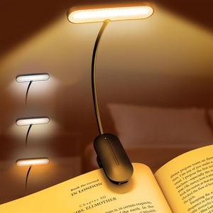 ARTIST’S DREAM Book Light for Reading at Night with 14 LEDs, 3 Eye-Caring Color Temperatures, Featuring Long Runtime and Lightweight Design – The Flexible Clip-On Book Light Designed for Book Lovers(Black)