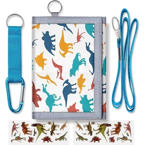 ARTIST’S DREAM Kids Dinosaur Wallet – Trifold with Coin Pocket, Ages 4-18, Perfect for Boys & Girls, Birthday Gifts