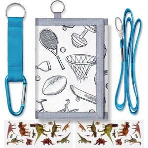 ARTIST’S DREAM Kids’ Sport Ball Wallet with Zippered Coin Pocket and Card Holders – Trifold Boys’ Wallet – Ages 6-8 – Perfect