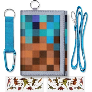 ARTIST’S DREAM Kids Trifold Wallet With Coin Pocket, Novelty Wallet for Children’s Gifts, Ages 4-18