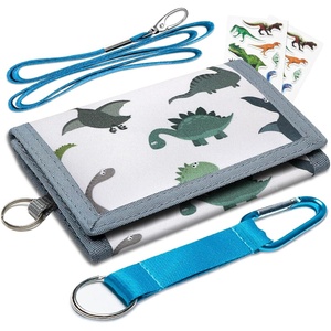 ARTIST’S DREAM Kids Wallet for Boys – Kids Trifold Wallet Ages 4-18,Toddler Wallet with Zippered Coin Pocket, Unique Birthday Gifts for Children (Dinosaurs)